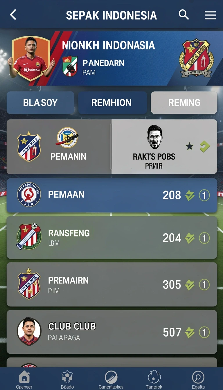 Galeri pratinjau visual support build APK resmi terbaru